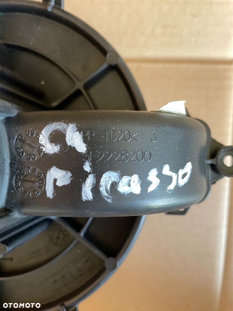 WENTYLATOR DMUCHAWA C4 PICASSO 5E2228200 - 3