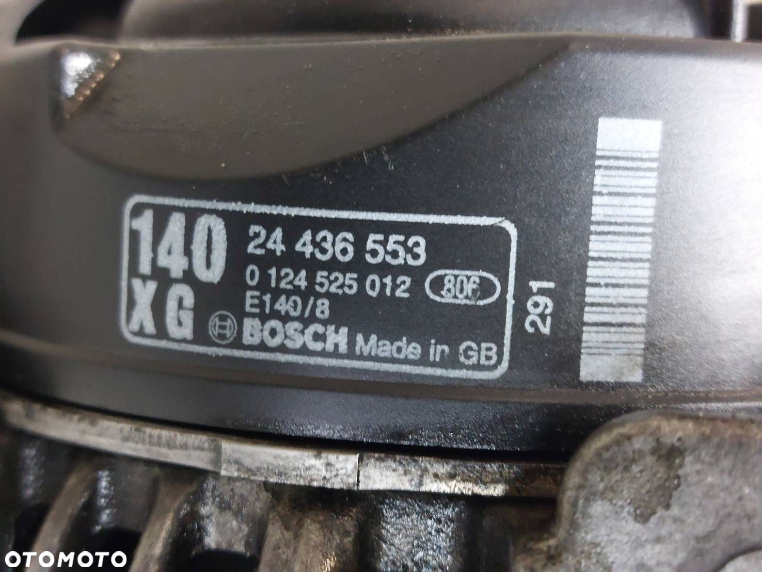ALTERNATOR USZKODZONY OPEL VECTRA C 3.2 V6 24436553 - 5