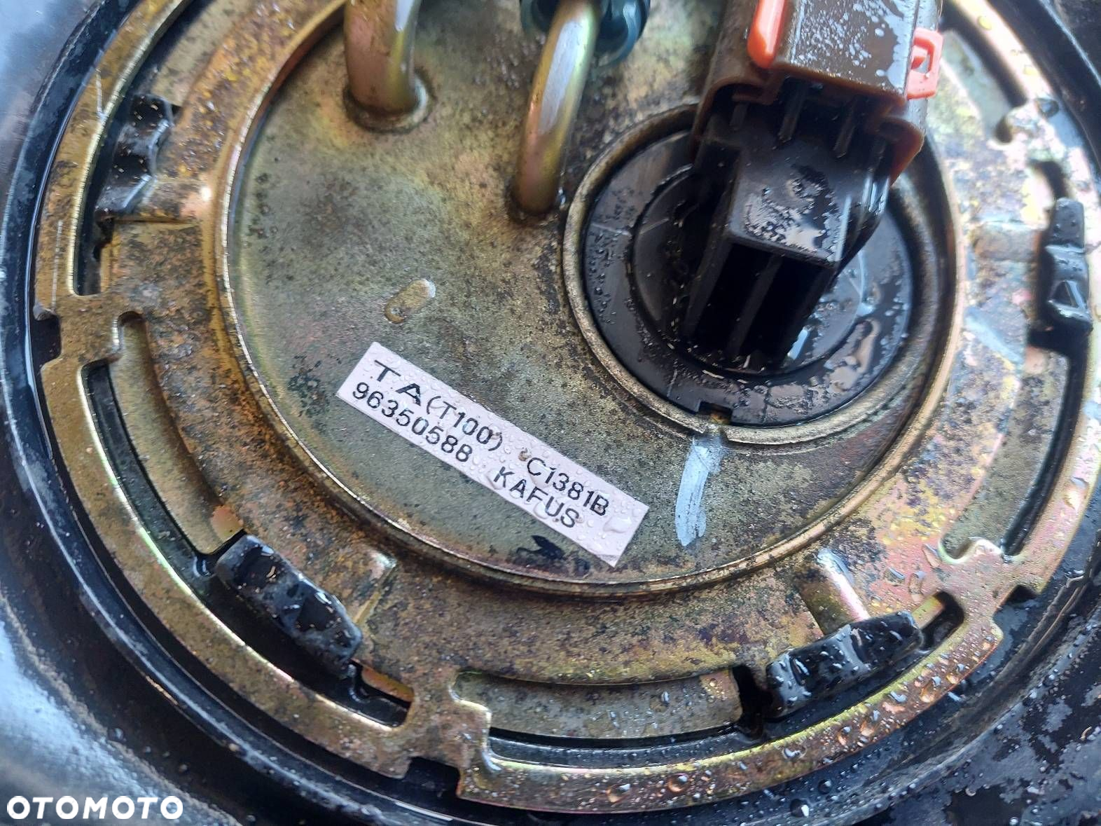 BAK ZBIORNIK PALIWA + POMPKA METALOWY DAEWOO LANOS I 1.5 8V 96350588 - 2