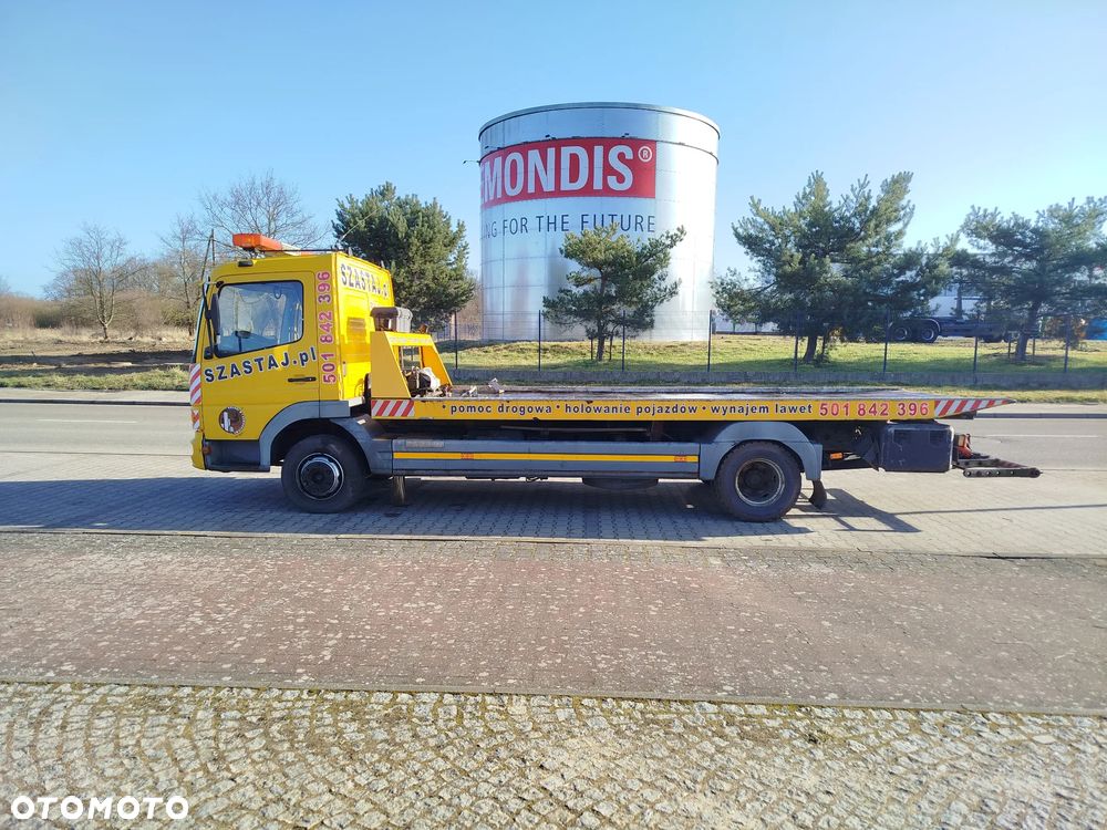 Mercedes-Benz Pomoc Drogowa Lawet Mercedes 917 Hydrauliczna Opuszczana Platforma Wciągarka Widelec Pilot - 30