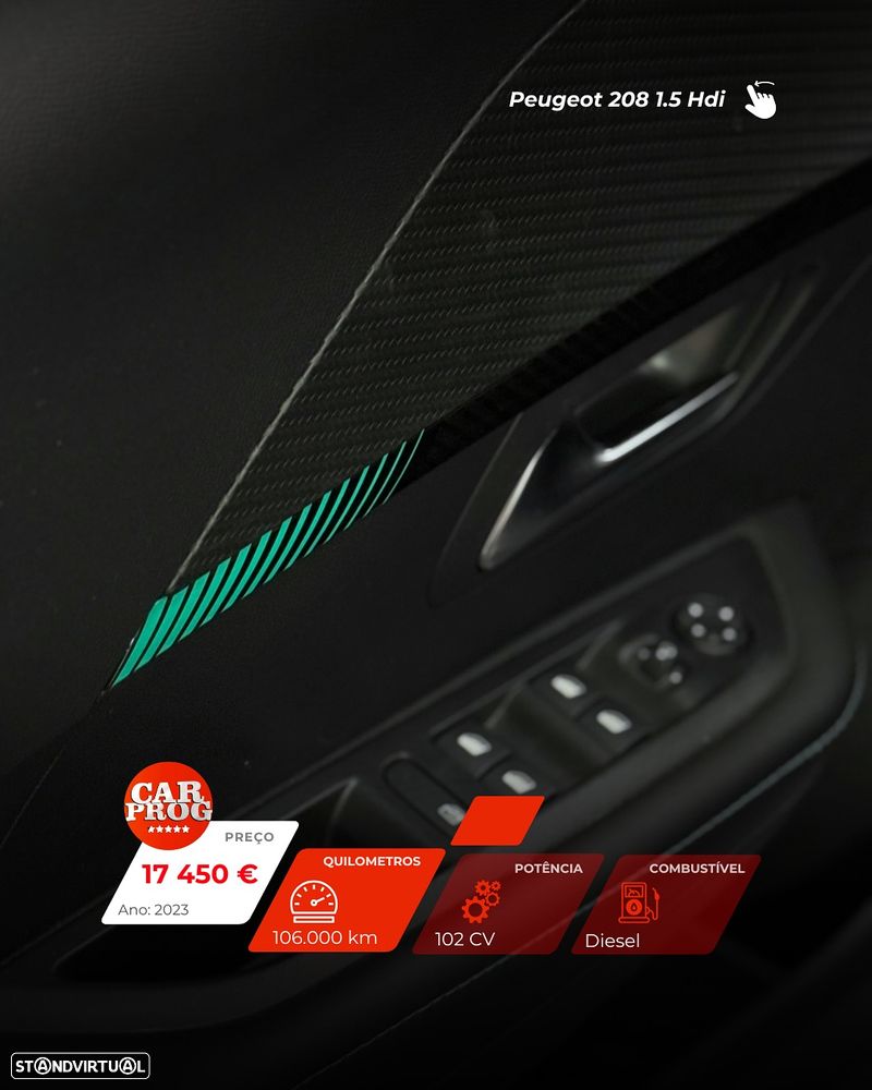 Peugeot 208 BlueHDi 100 Active Pack - 8