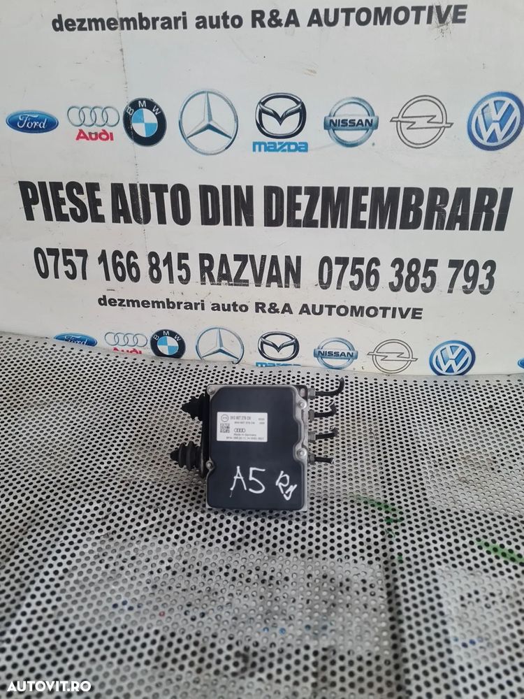 Pompa Modul Unitate ABS Audi A4 B8 A5 2.0 Tdi Euro 5 Cod Motor CJC Cutie Automata NYM An 2012-2013-2014-2015 Cod 8K0907379CN Volan Stanga Dezmembrez Audi A5 Facelift 2.0 Tdi Automat Motor CJC Cutie Automata NYM Volan Stanga Xenon Piele An 2012-2013-2014-2015 - 1