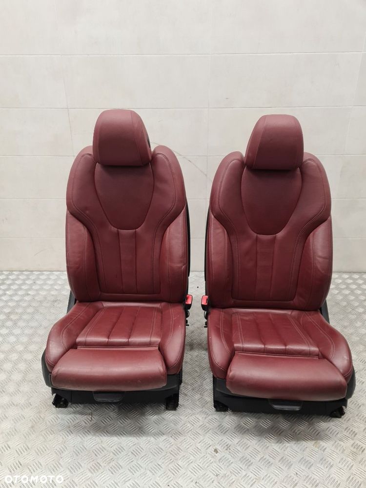 BMW X6 G06 ŚRODEK FOTELE KANAPA TUNEL BOCZKI TAPICERKA SKÓRA - 3