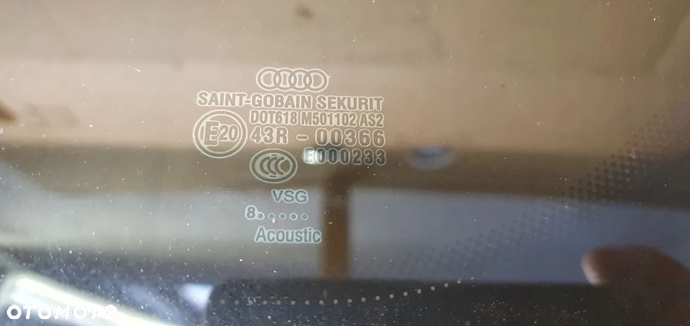 Szyba karoseryjna prawy tył tylna prawa Audi A8 D3 AS2 08r - 4