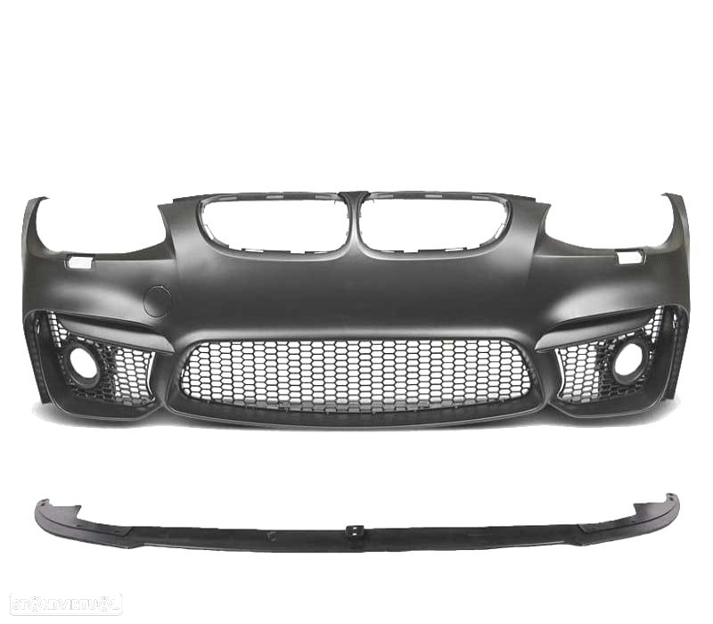 PARA-CHOQUES FRONTAL BMW E92 E93 06-10 LOOK M4 + SPOILER LIP - 2