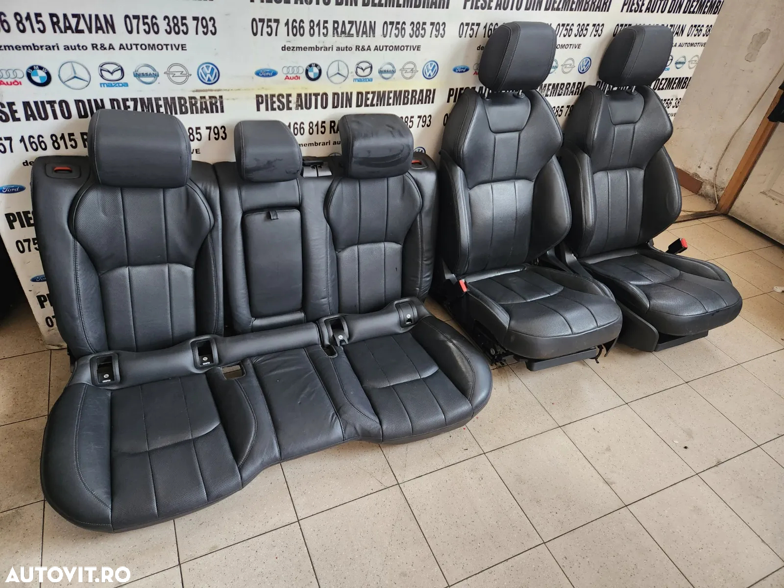 Interior Piele Scaune Fata Electrice Banchete Spate Piele Range Rover Evoque An 2012-2013-2014-2015 - 2
