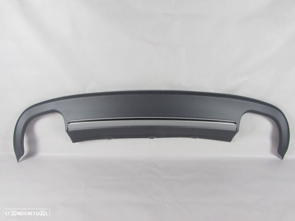 Difusor parachoques LOOK S5 Trás Novo/ ABS AUDI A5 (8T3) - 1