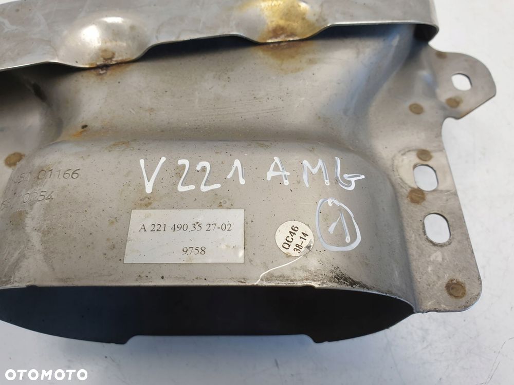 Mercedes W221 amg KOŃCÓWKA TŁUMIKA wydechu TŁUMIK - 6