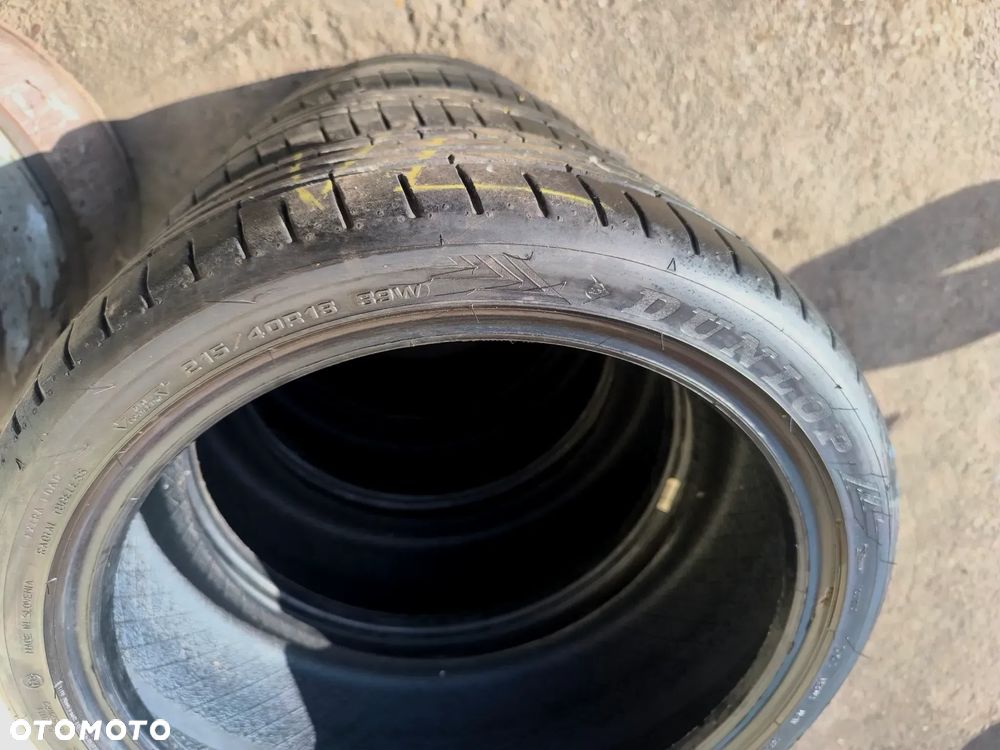 215/40R18 89W Opony Letnie Lato DUNLOP SPORT MAXX RT2 6,5mm Legnica ALU-RAD jak 225/40 20r. - 12