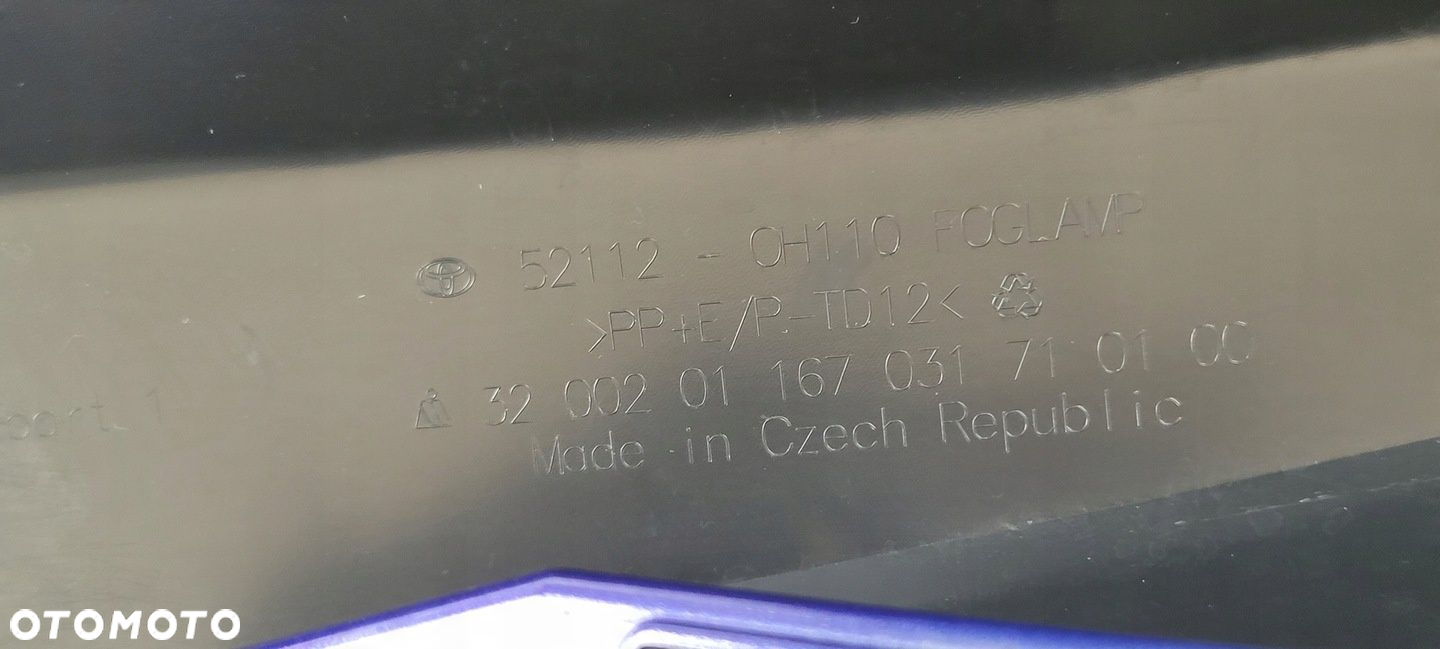 ZDERZAK PRZÓD PRZEDNI CHROM TOYOTA AYGO X 2022- 52112-0H110 - 12