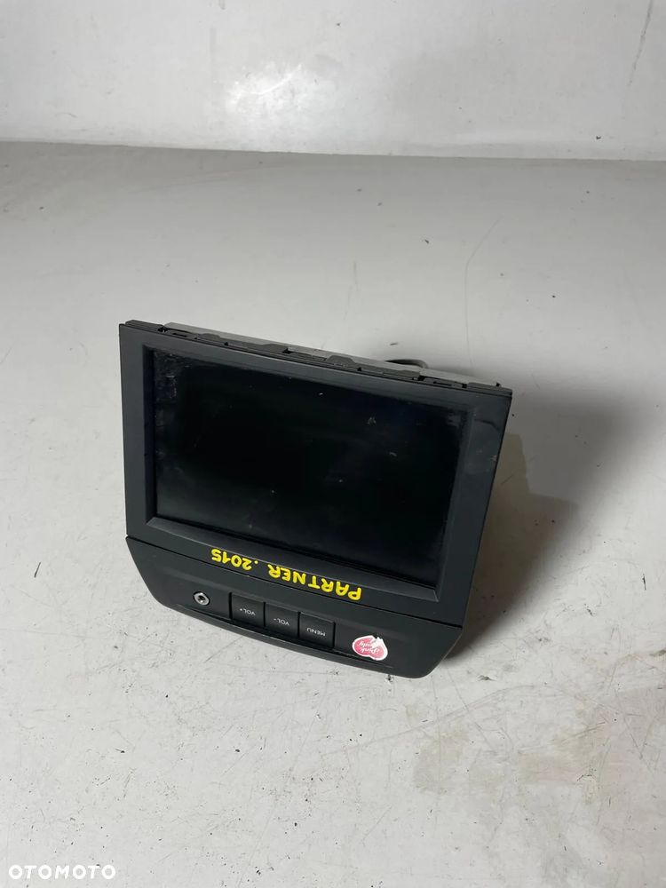 RADIO NAWIGACJA GPS NAVI CITROEN BERLINGO PEUGEOT PARTNER III 9815356180 - 1