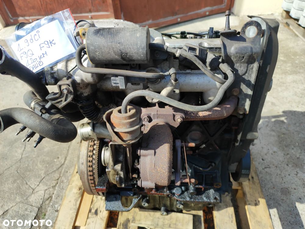 Silnik 1.9 dCI 120KM F9Q blok F9K kompletny do Renault Trafic Laguna II Megane II Espace IV Opel Vivaro Nissan Primastar silnik 1.9 dTI 120KM kompletny z całym osprzętem jak w aucie - 5