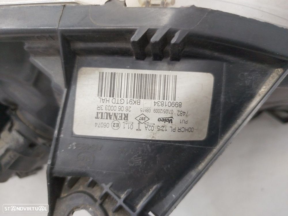 Farol/ Otica Dianteiro Esq Renault Laguna Iii Sport Tourer (Kt0/1) - 5