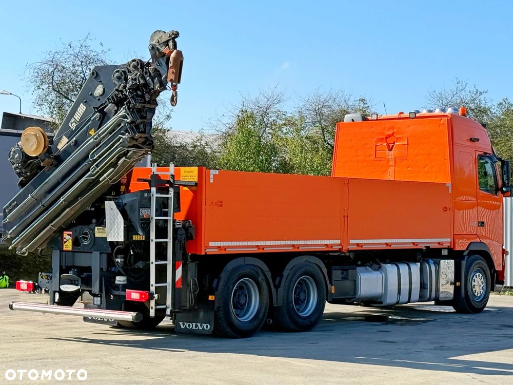 Volvo FH 460 * SKRZYNIA 6,40m * HIAB 377 E-7 HIPRO + PILOT / 6x4 * STAN BDB - 7