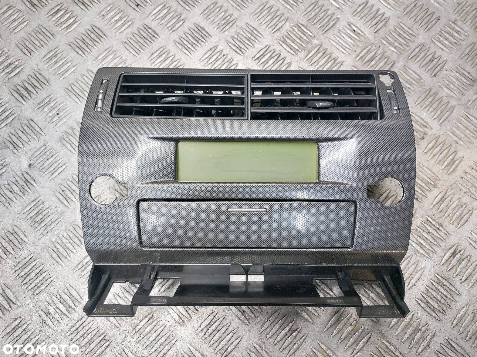 ZEGAREK WYŚWIETLACZ + RAMKA CITROEN C4 I 9666483780 9646338277F - 1