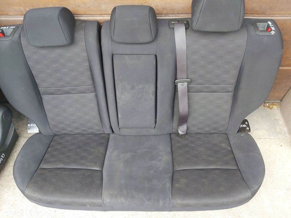 Nissan Qashqai II J11 fotel kanapa tył siedzisko oparcie zagłówek zamek - 1