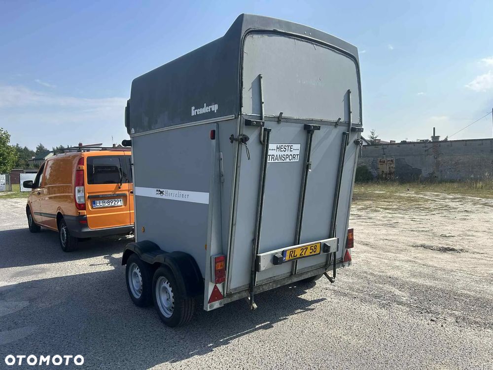 Brenderup 2000 kg do transportu koni 2 konna - 7