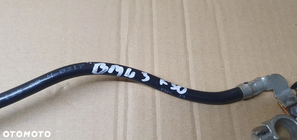 Klema minusowa akumulatora BMW 3 F30 F31 9117877 - 10