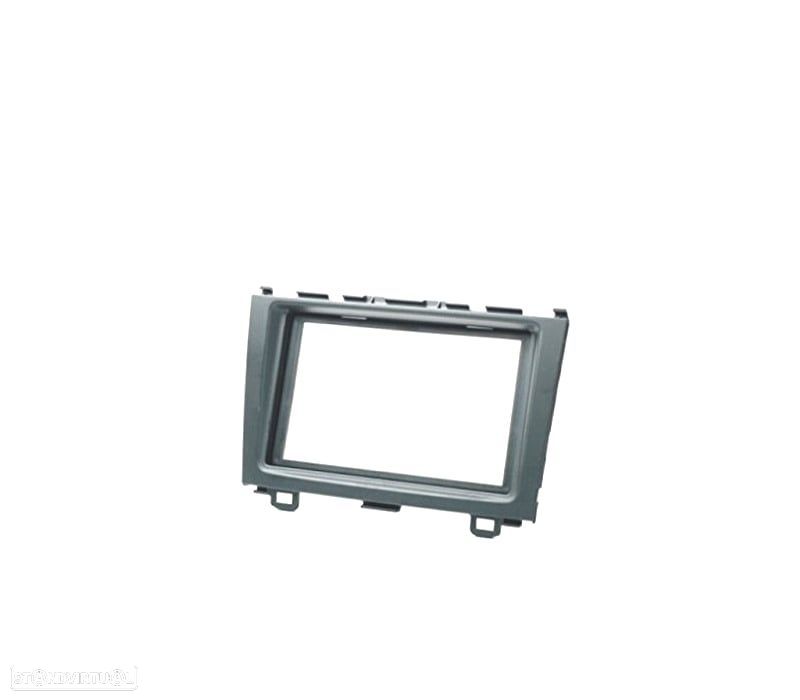 MOLDURA ADAPTADOR PRETO PARA RADIO 2-DIN PARA HONDA CR-V 07-11 - 4