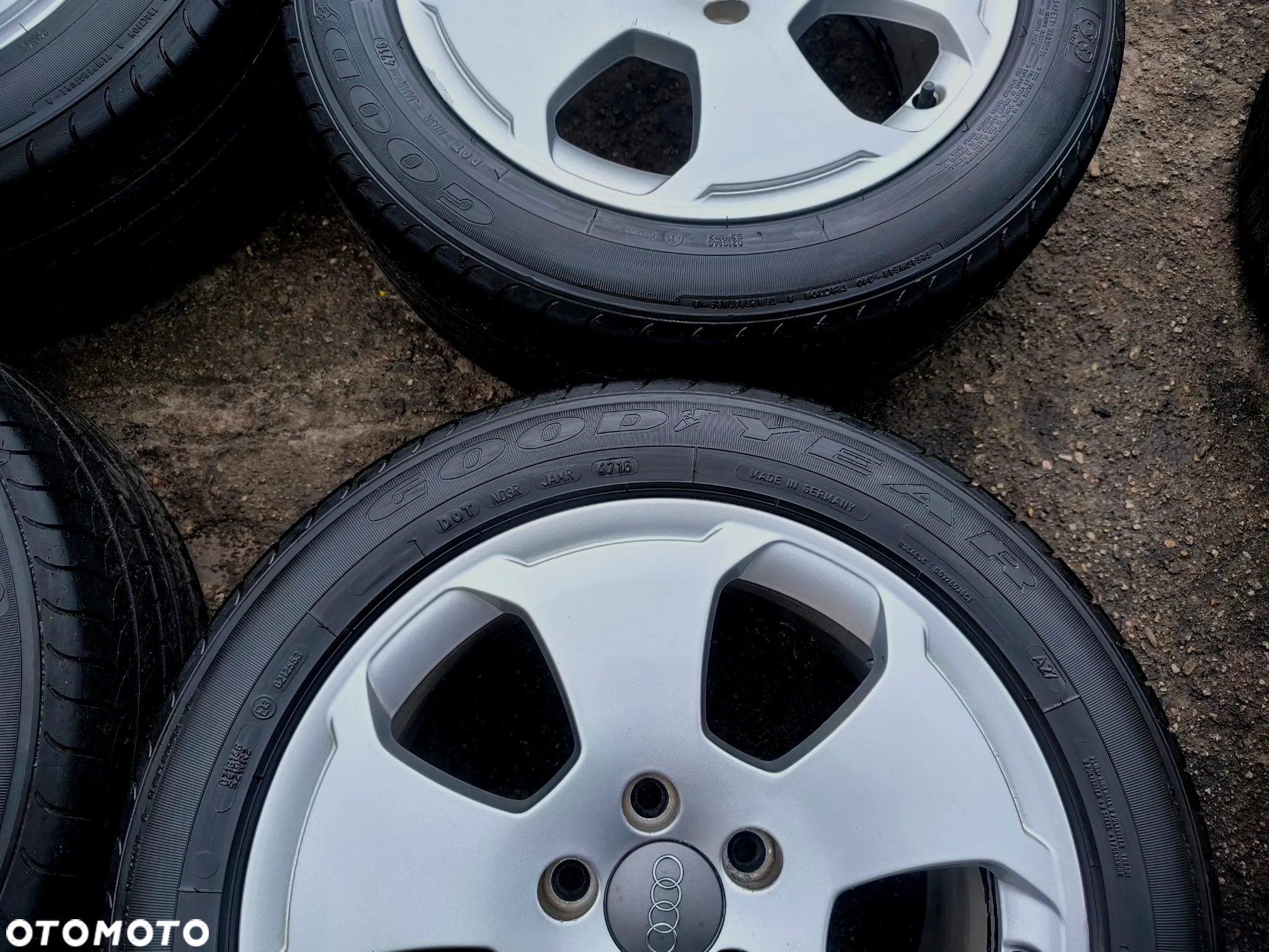 5x112 Felgi Aluminiowe Alufelgi 17 Koła Letnie Lato AUDI 8P0 8P 8V Seat Leon II 2 TOLEDO III 3 ALTEA ALHAMBRA SKODA OCTAVIA II 2 III 3 VW GOLF 5 6 TOURAN CADDY JETTA SHARAN Legnica ALU-RAD 215/55 6,5mm - 12