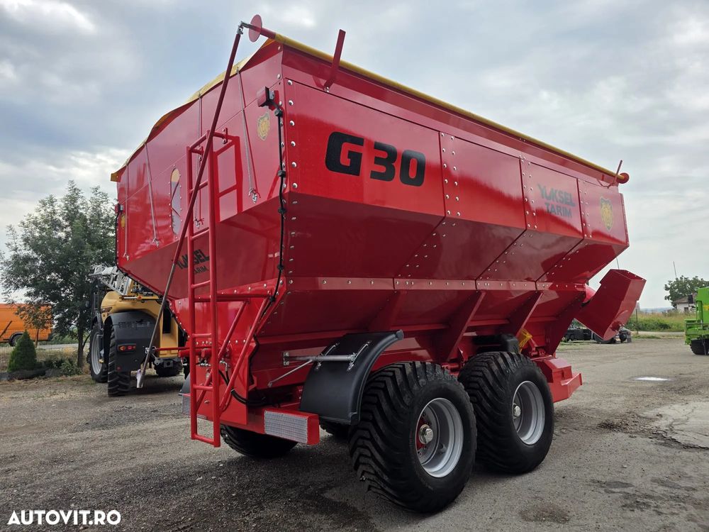 Alta Remorca transfer cereale Yuksel Tarim G30 - 8