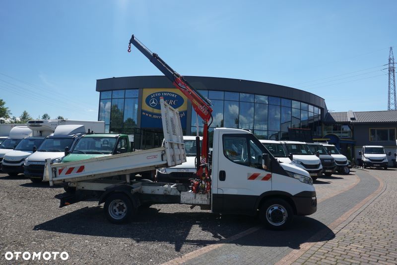 Iveco 35C14 wywrotka HDS żuraw - 10