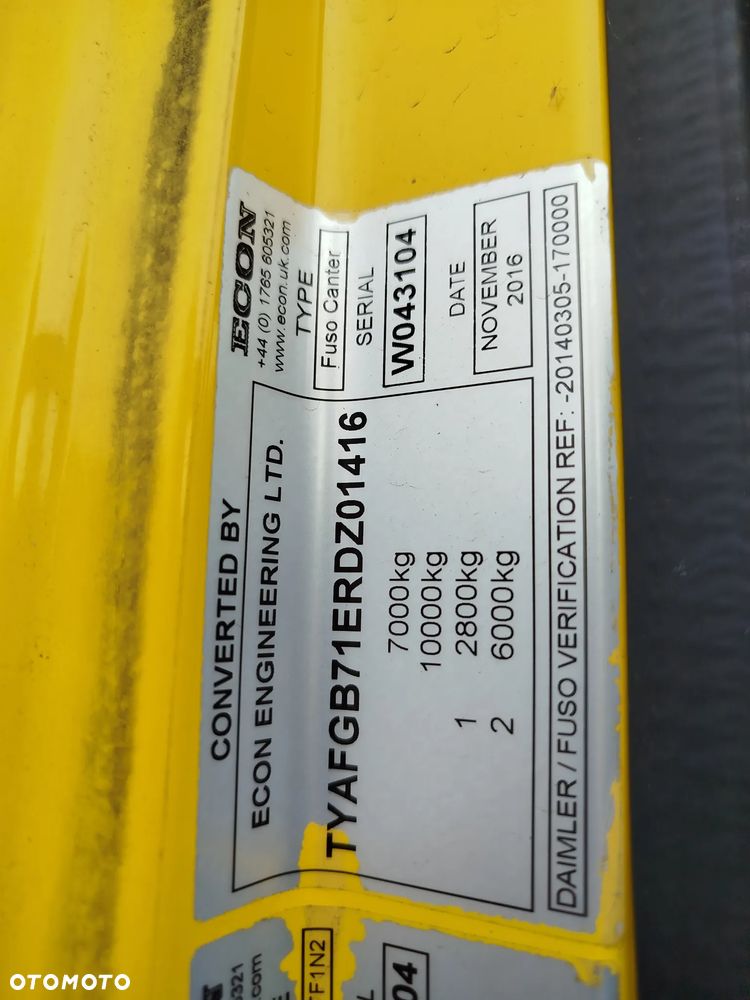 Mitsubishi Canter 6c18 Fuso 4x4 4wd gritter Pługo piaskarka Solarka komunalny 3.0 // 180KM //2016//30 000km// daily unimog Schmidt pfau rexter econ - 4