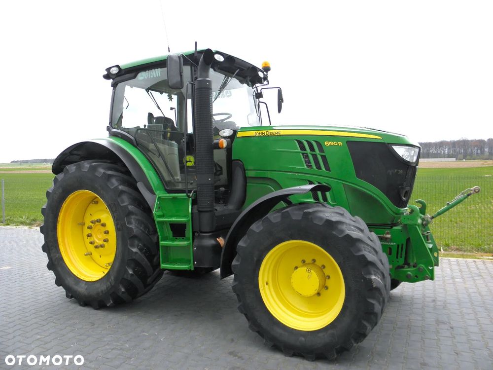 John Deere 6190R 2013 Rok, Przedni TUZ i WOM, Skrzynia POWERQUAD, Nie Malowany, Stan Bardzo Dobry - 4