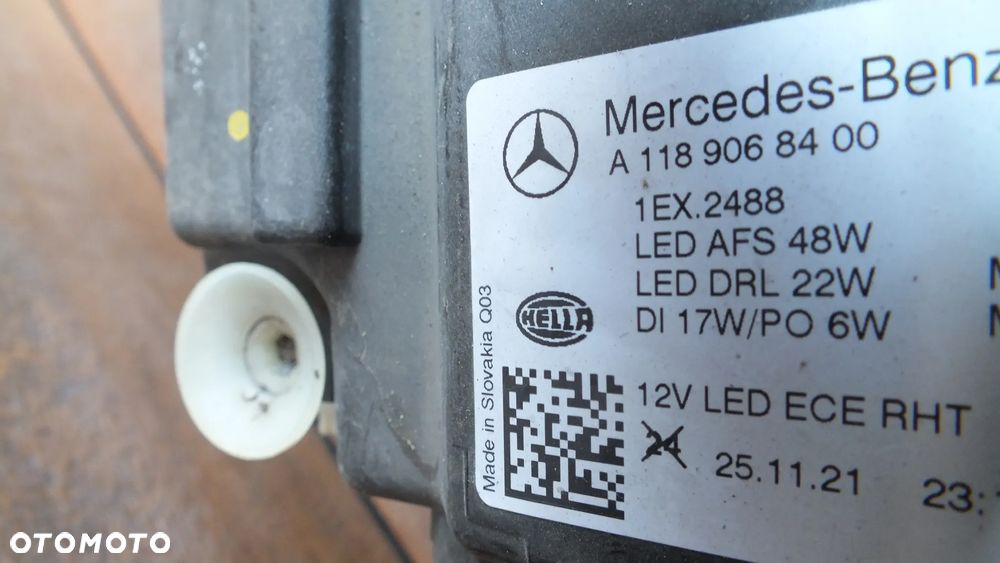 Lampa przednia lewa Mercedes W1189068400 CLA - 6