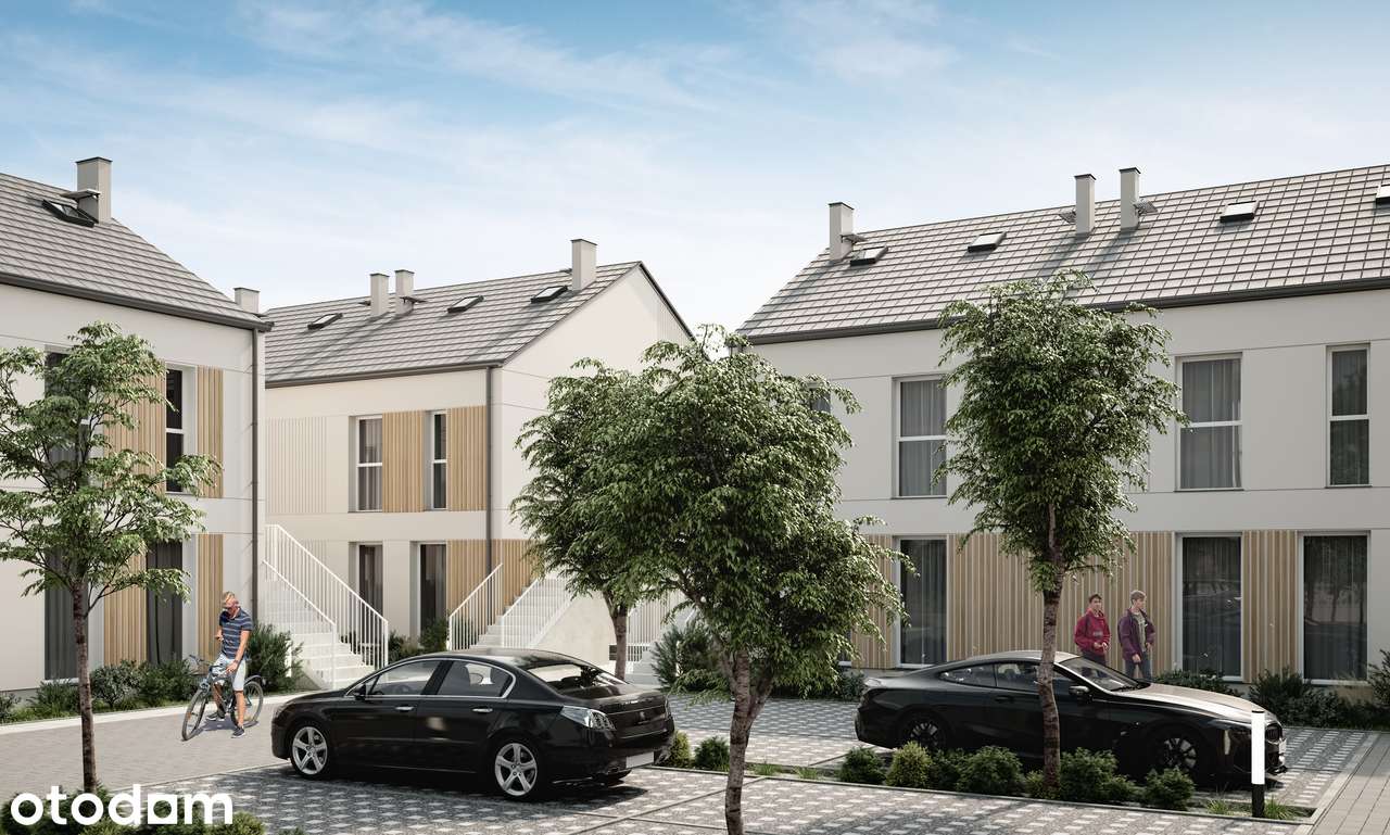 Dwupoziomowe mieszkanie rodzinne 69 m² z ogródkiem