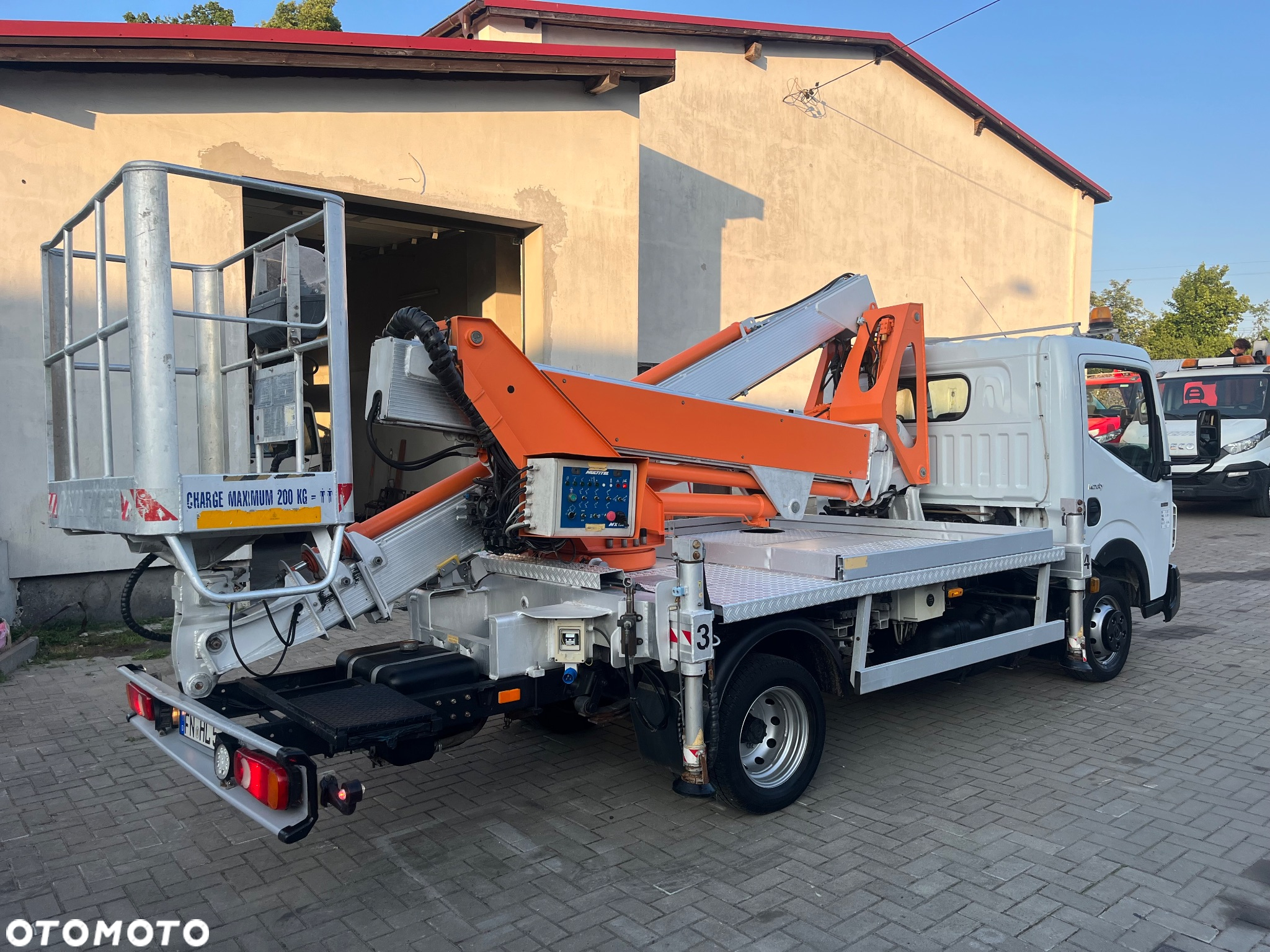 Renault Podnośnik Koszowy Multitel mx210 21 Metrów 10 w Bok jak Wumag Ruthmann Gsr - 3