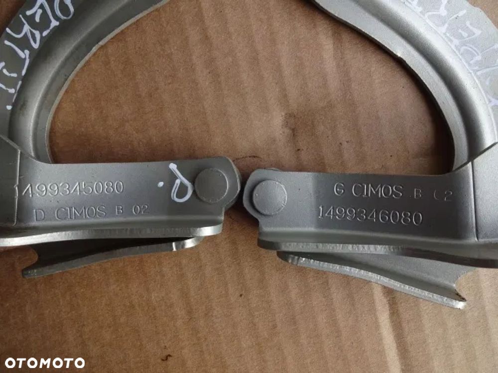 PEUGEOT EXPERT JUMPY II SCUDO 07-15 ZAWIASY MASKI KOMPLET - 2