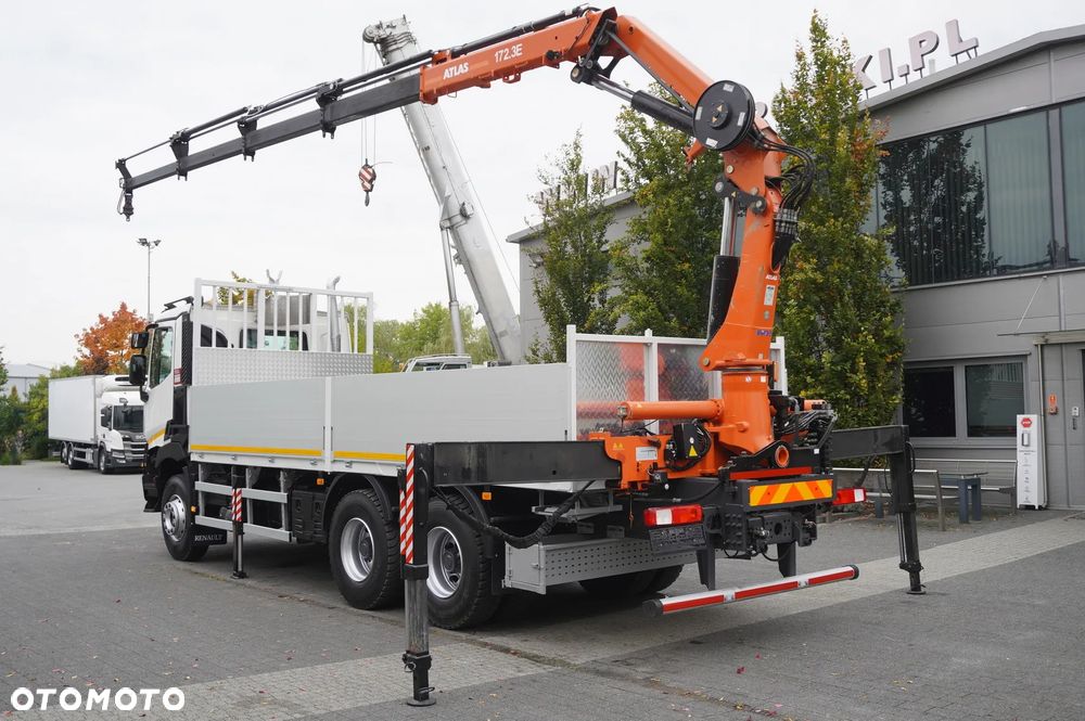 Renault C380 Comfort 6x4 / HDS Atlas 172.3E / Zasięg 12.3 m / Udźwig 6.1 t / Burtowy 17 EPAL - 7