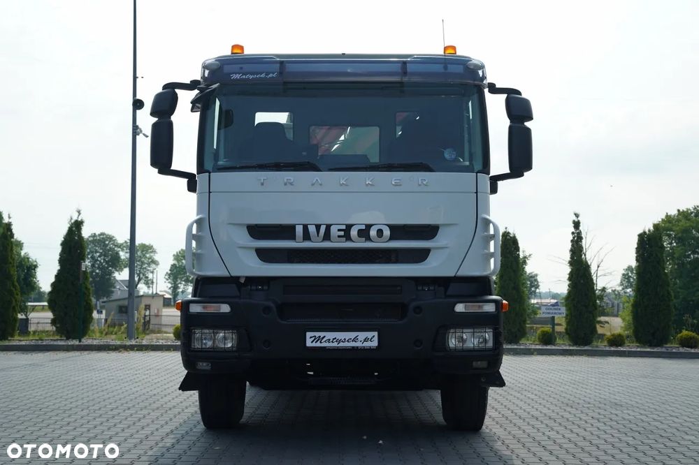 Iveco TRAKKER 410 / 6X4 / 2 STR. WYWROTKA + HDS ATLAS 125.2 /  HYDROBURTA / ROTATOR / MANUAL / EURO 5 EEV / - 17