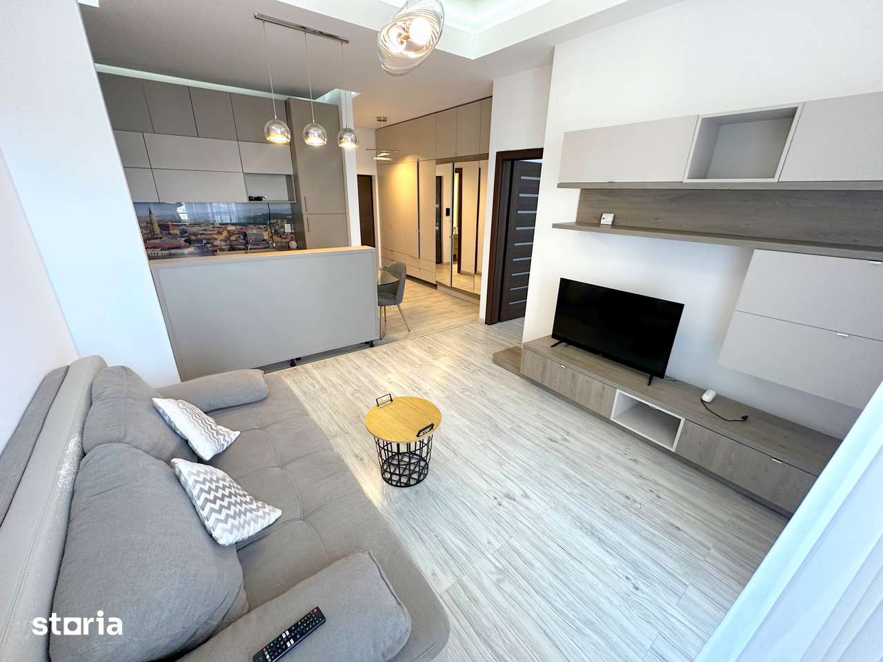 2 camere, bloc nou, modern, cu parcare, zona centrala, strada Ploiesti — fotografia 1