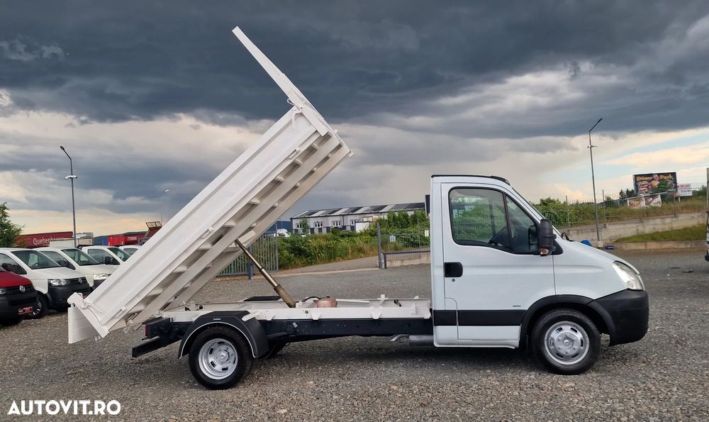 Iveco daily 35c12,  2300cc, 120cp, basculabil spate, 3.6 m, cat B, arcuri  , bari torsiune,   basculare de forta, 02/2007, RAR efectuat,  SEAP, finantare PJ, rate Pf - 2