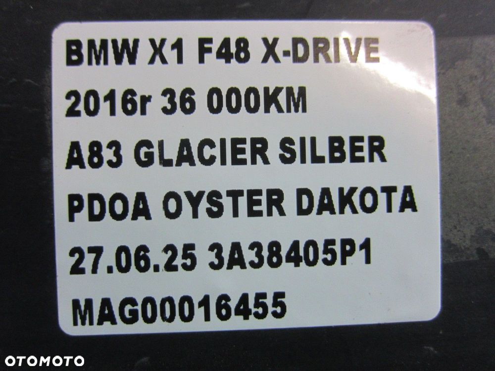 BMW X1 F48 F39 F46 F60 FILTR Z WĘGLEM AKTYWNYM WĘGLOWY 7390448 16117390448 - 8
