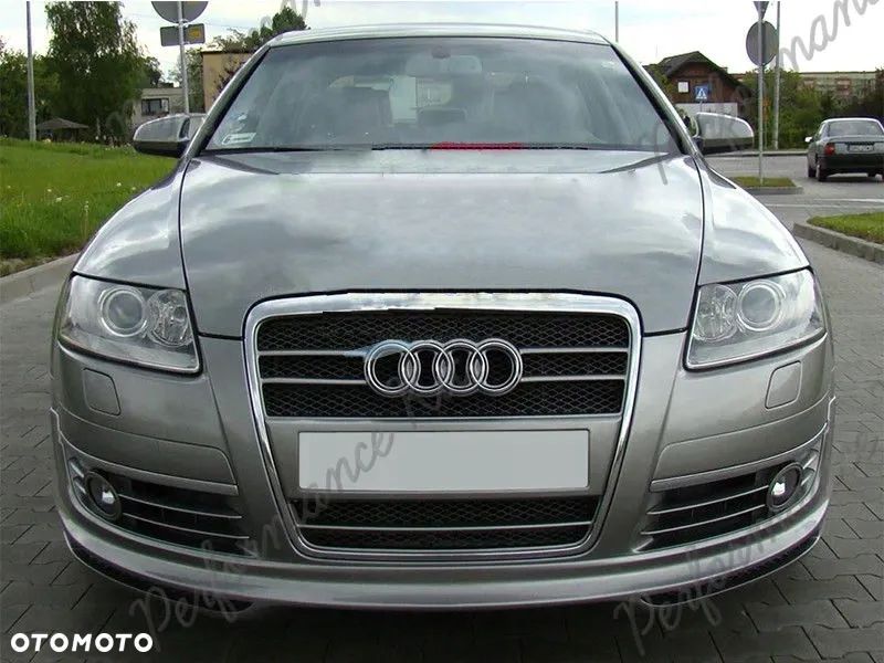 AUDI A6 C6 4F PRZEDNIA DOKŁADKA ZDERZAKA PODKŁAD - 7