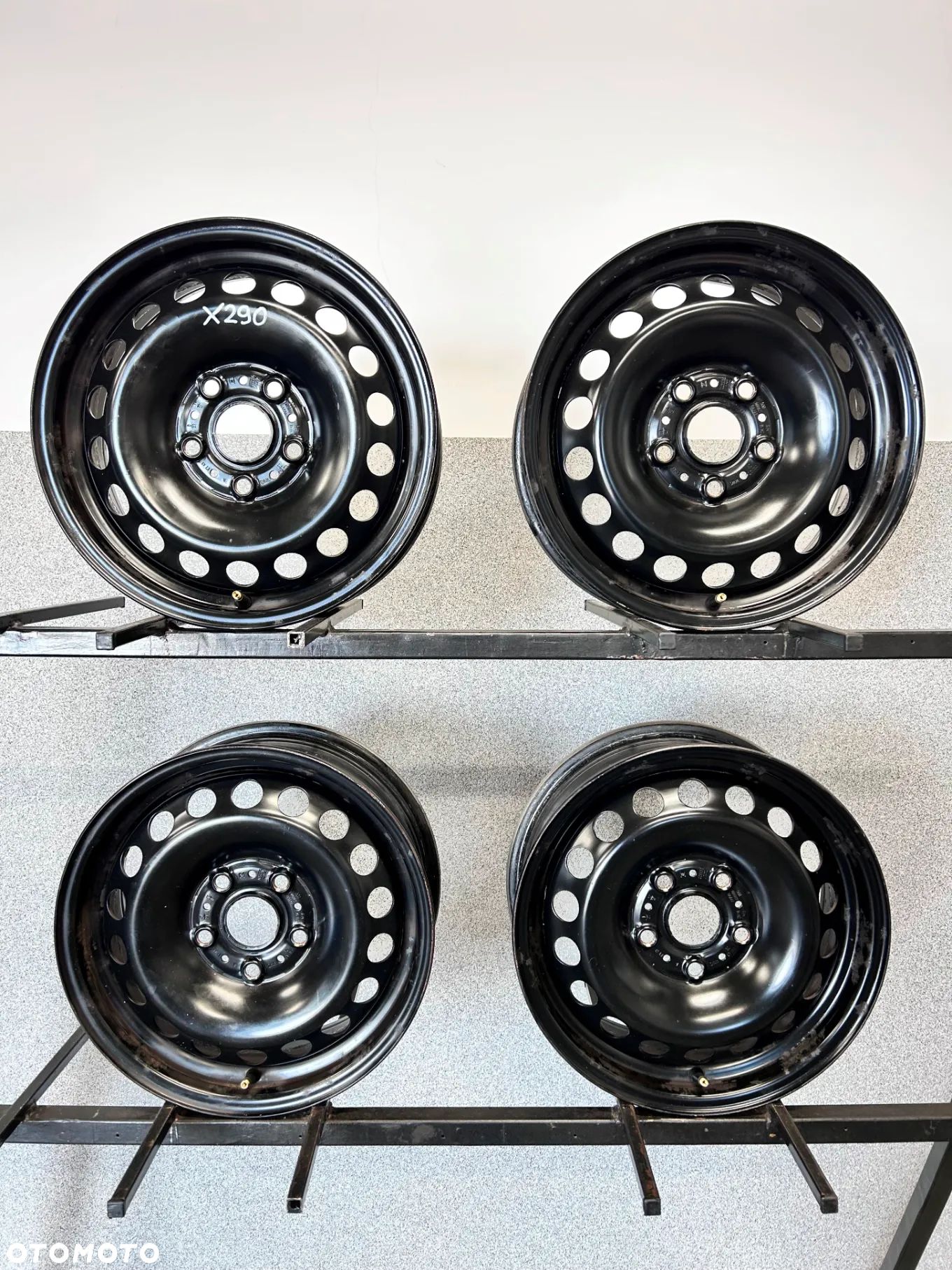 4 FELGI STAL. VW GOLF 7, SKODA OCTAVIA 3, SEAT LOEN 3 15'' 6J ET43 - 1