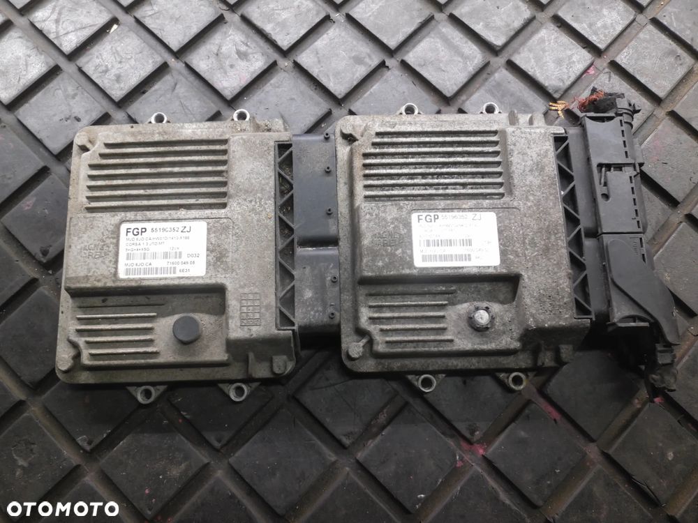 OPEL CORSA C 03-06 1.3 CDTI KOMPUTER SILNIKA 55196352ZJ POSIADAM 2 SZT - 1