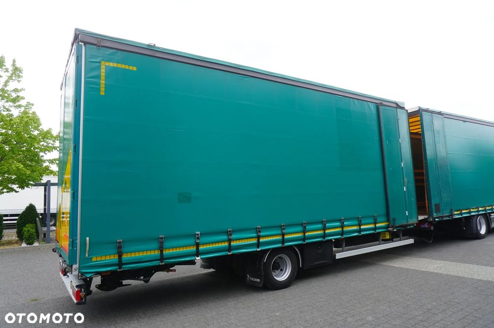 MAN TGX 18.470 / Zestaw / Przyczepa 19 EPAL / Firanka 19 EPAL / 2022 / Retarder / 15 sztuk - 6