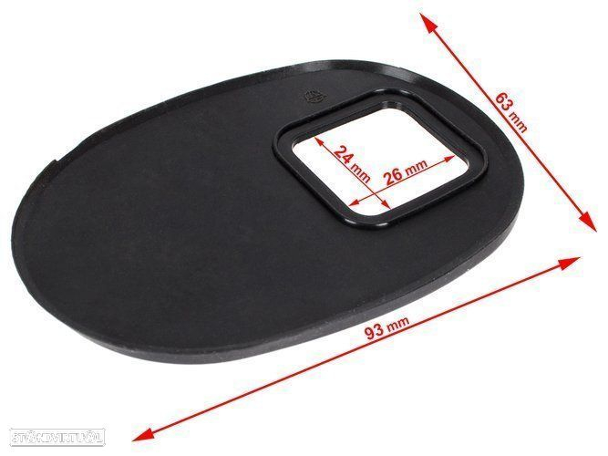 Base borracha antena Opel Astra Corsa Meriva Signum Vectra Zafira NOVO - 4
