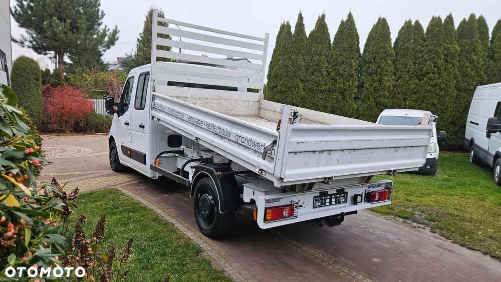 Renault MASTER 2.3 DCI150 KM WYWROTKA KIPER DUBEL KABINA MOVANO DOKA 6 OSÓB SKRZYNIA  KLIMA - 5