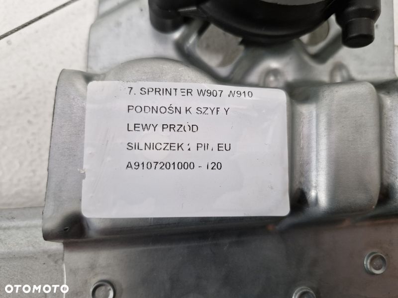 MERCEDES BENZ SPRINTER W907 W910 PODNOŚNIK SZYBY LEWY PRZÓD 2 PIN EU - 2