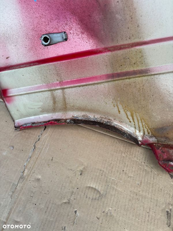 VW LT 96-06 Błotnik Przedni Lewy Oryginał Czerwony bez rdzy - 11