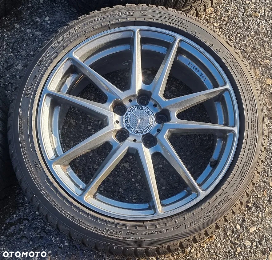 Koła felgi opony ZIMA Mercedes A B Klasa CLA GLA W246 W176 Falken MS449 225/45/17 225/45R17 - 3