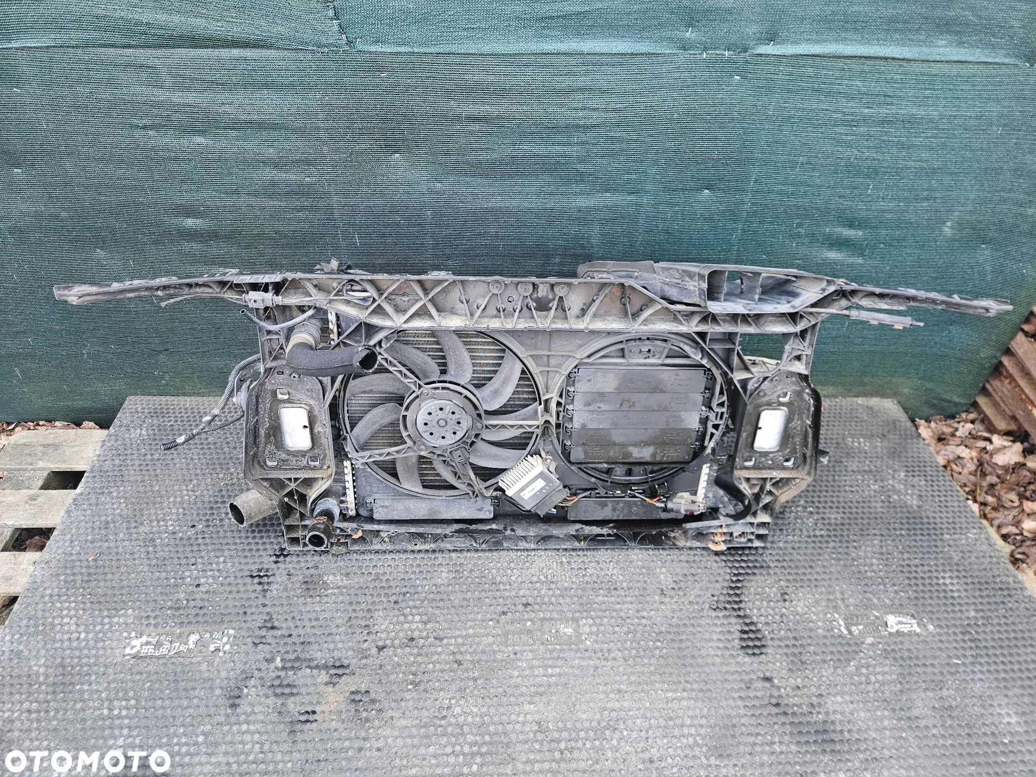 Pas Przedni Wzmocnienie Czołowe Belka Zderzaka Chłodnice Intercooler Wentylator 1.8 2.0 TFSI 2.0 TDI AUDI A4 B8 - 27
