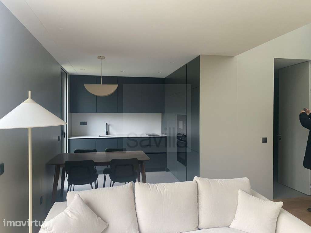 Apartamento T1 duplex com terraço em Condomínio Fechado - Grande imagem: 4/10