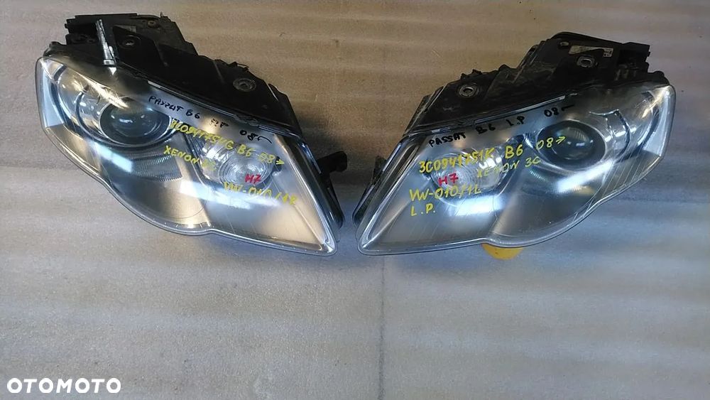 VW REFLEKTOR LEWE PRAWE VOLKSWAGEN REFLEKTORY LAMPA LAMPY OPRAWKA ŻARÓWKI - 26