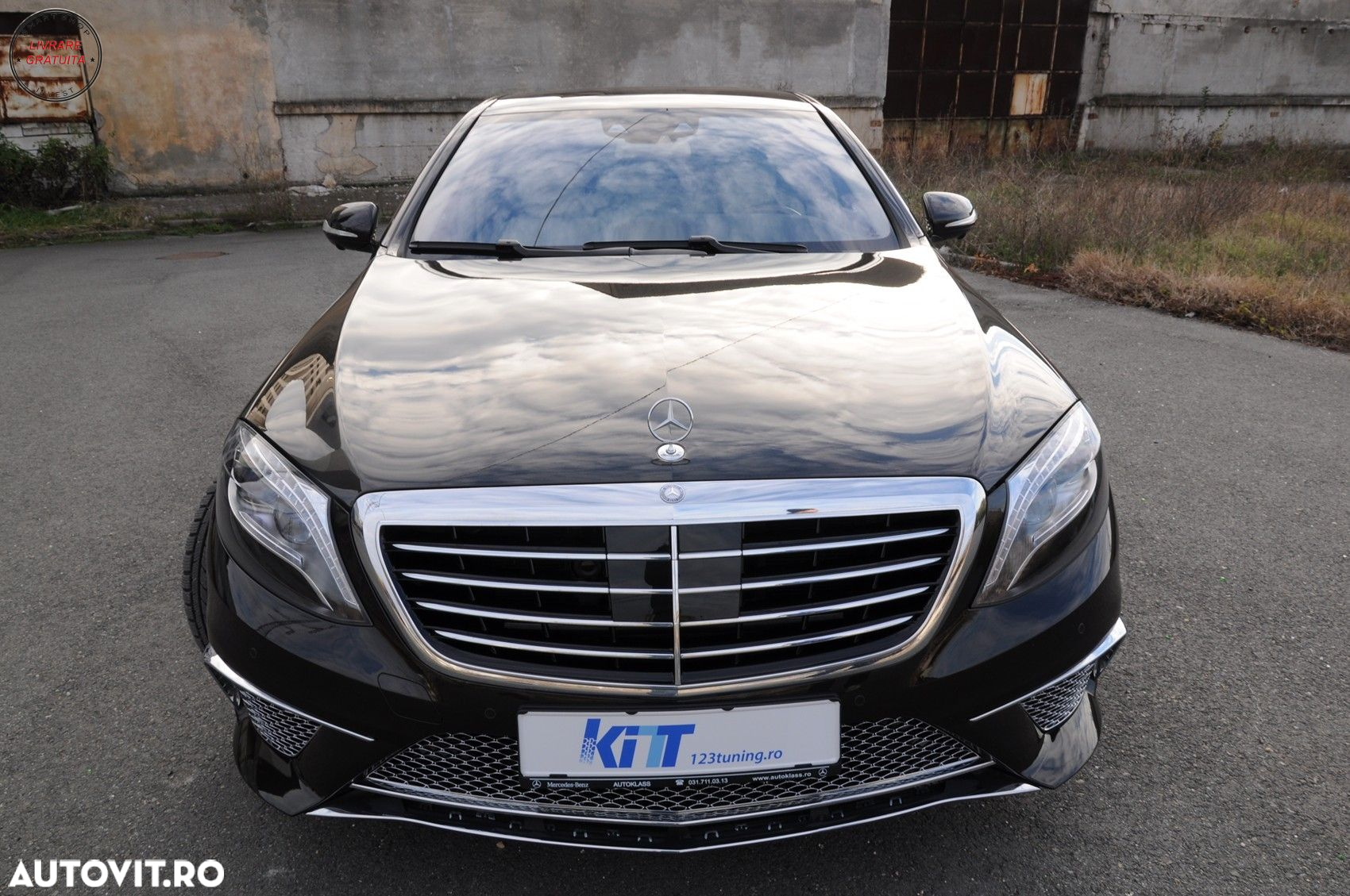 Pachet Exterior Mercedes S-Class W222 (2013-06.2017) S65 Design- livrare gratuita - 12
